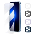 Kit de Protection iPhone 14 Pro Baseus Illusion - Transparente