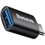 Baseus Ingenuity Adaptateur OTG USB-C vers USB-A ZJJQ000001 - Noir