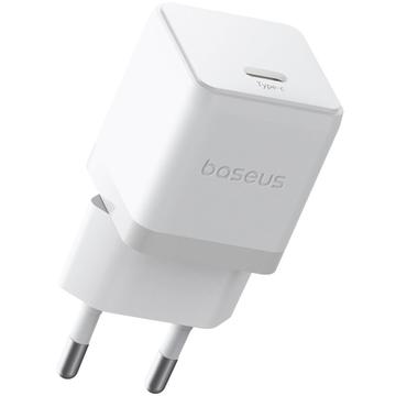 Baseus Palm Chargeur mural rapide USB-C 20W - Blanc
