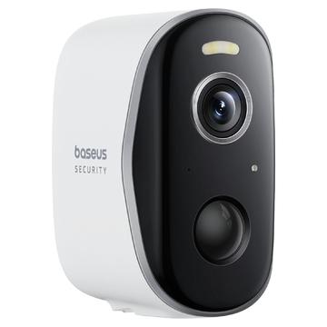 Baseus Security N1 Caméra extérieure sans fil 2K avec détection Ai - Blanc