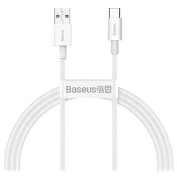 Câble de Charge et de Données USB-C Baseus Superior - 66W, 1m - Blanc