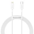 Baseus Superior Series Câble USB-C / Lightning - 1.5m, 20W - Blanc