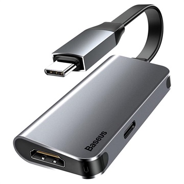 Adaptateur USB-C / HDMI Baseus Ultra HD - Gris Foncé