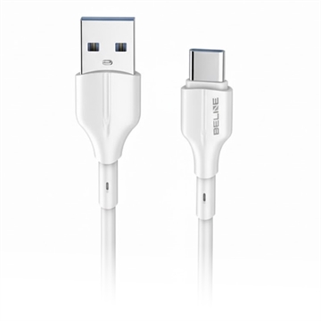 Beline BLNCWC01 Câble USB-A / USB-C 25W - 1m - Blanc