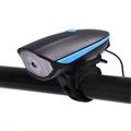 Lampe de vélo 3 Modes USB Rechargeable 250LM LED Lampe de vélo Lampe de poche Accessoires de vélo - Bleu