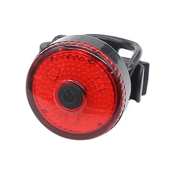 Feu arrière LED rechargeable par USB pour vélo Feu arrière LED pour vélo avec 3 modes d\'éclairage - Rouge
