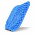 Coussin de siège de voiture en silicone respirant et rafraîchissant - Bleu