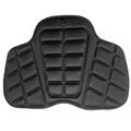 Coussin de siège de moto ergonomique et respirant - Noir
