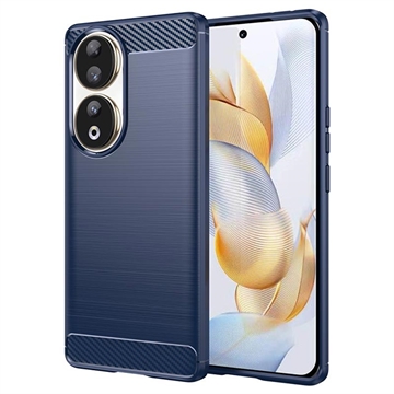 Coque Honor 90 en TPU Brossé - Fibre de Carbone