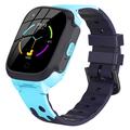 C1 1.3-inch Square Screen 4G Kids Smart Watch Support Video Call Position Tracker - Blue