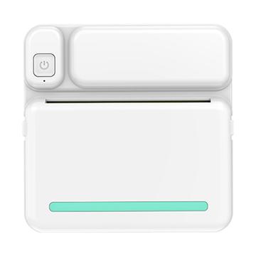 C19 Imprimante thermique Bluetooth pour étudiants Imprimante d\'étiquettes adhésives intelligentes, version standard - Vert