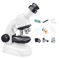 C2234 Kit de microscope éducatif pour étudiants avec grossissement 1200x et lumière d'appoint