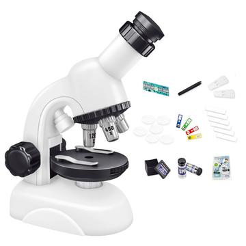 C2234 Kit de microscope éducatif pour étudiants avec grossissement 1200x et lumière d\'appoint