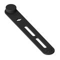 Collier de serrage réutilisable en silicone CS04S - 80mm - Noir