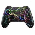 CX-270L Manette de jeu sans fil pour Nintendo Switch/PC/Android/iOS - Noir / Lumière colorée