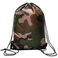 Sac à dos / sac de sport à cordon de serrage camouflage