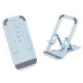 Support de téléphone pliable de type carte - Bleu