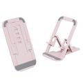 Support de téléphone pliable de type carte - Rose