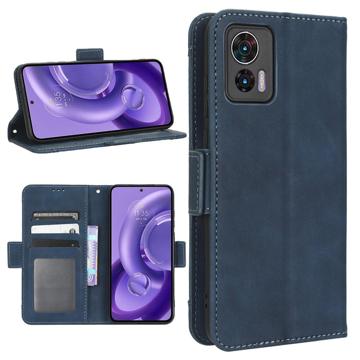 Étui Portefeuille Motorola Edge 30 Neo - Série Cardholder - Bleu