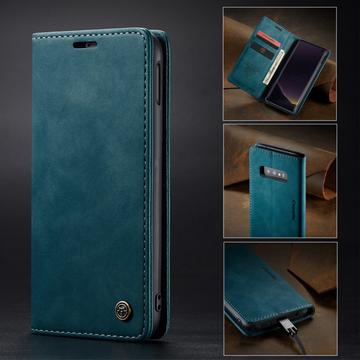 Étui Portefeuille Samsung Galaxy S10e Caseme Série 013 - Bleu