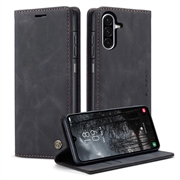 Étui Portefeuille Samsung Galaxy A17 Caseme Série 013 - Noir