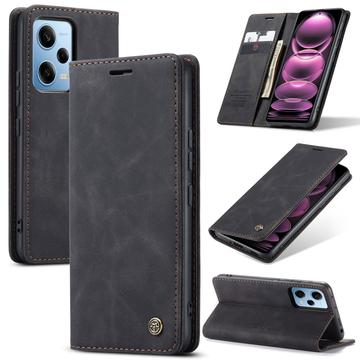 Étui Portefeuille Xiaomi Redmi Note 12 Pro Caseme Série 013 - Noir