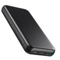 Choetech 18W Power Bank w. USB-A QC, USB-C PD - 10000mAh - Noir