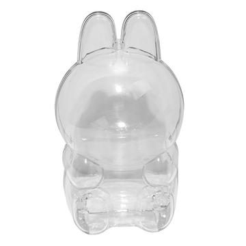 Vitrine protectrice transparente pour peluche Labubu - 15.5x8cm