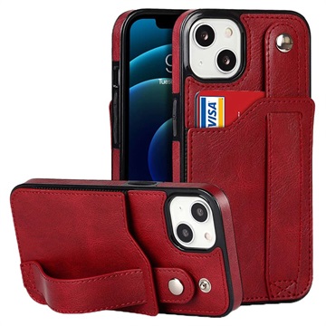 Coque iPhone 13 Mini TPU Revêtue avec RFID - Rouge