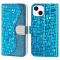 Etui Portefeuille iPhone 14 - Série Croco Bling