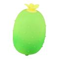 Jouet antistress squishy en forme de concombre - Vert gazon