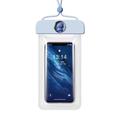 Étui Étanche pour Smartphone Ours Mignon - 7.2" - Bleu