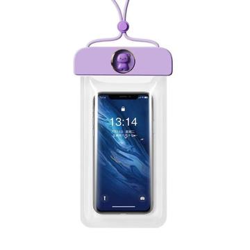 Étui Étanche pour Smartphone Ours Mignon - 7.2" - Violet clair