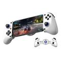 Manette de jeu D11S avec ventilateur de refroidissement pour téléphone, tablette et Nintendo Switch - Blanche