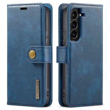 Étui Portefeuille Samsung Galaxy S23 5G Détachable DG.Ming 2-en-1 - Bleu