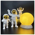 Figurines Décoratives d'Astronautes avec Lampe Lune