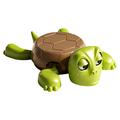 Sous-verre « Dowmoo 3D Eyes » - Tortue rigolote - Vert / Marron