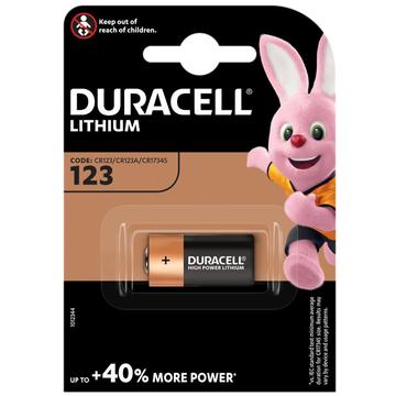 Batterie photo Duracell CR123 1400mAh