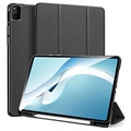 Étui Huawei MatePad Pro 12.6 (2021) Tri-Fold Dux Ducis Domo (Emballage ouvert - Excellent) - Noir
