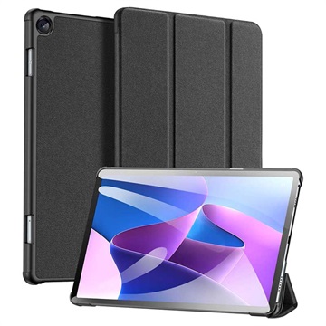 Étui à Rabat Lenovo Tab M10 Gen 3 Tri-Fold Dux Ducis Domo - Noir