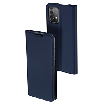 Étui à Rabat Samsung Galaxy A73 5G Dux Ducis Skin Pro - Bleu