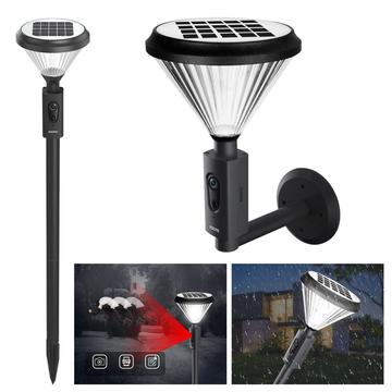 ESCAM QF190 Caméra de sécurité à lumière solaire 1080P pour le jardin