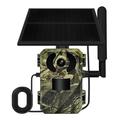 ESCAM QF380 Solar 4G Caméra de chasse intelligente avec vision nocturne