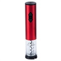 Electric Bottle Opener with Foil Cutter KBL-601807 - Red