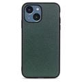 Coque iPhone 14 Plus en Cuir Elegant - Vert