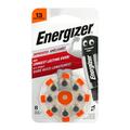 Piles Energizer 13/PR48 pour appareils auditifs - 8 Pcs.