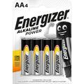 Piles alcalines Energizer Power LR6/AA - 4 Pcs.