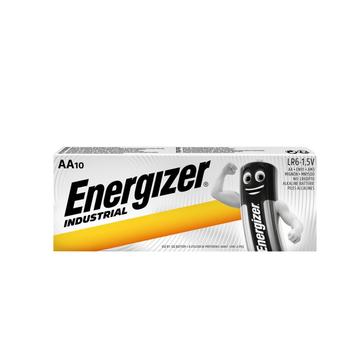 Piles alcalines Energizer Industrial LR6/AA - 10 pièces