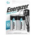 Piles alcalines Energizer Max Plus LR14/C - 2 Pcs.