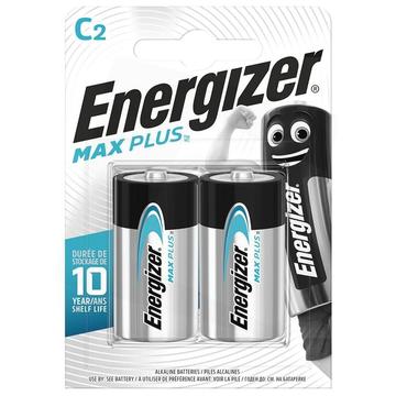 Piles alcalines Energizer Max Plus LR14/C - 2 Pcs.